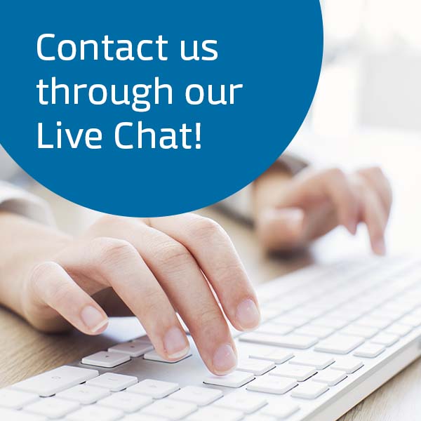 Connect Through our Live Chat